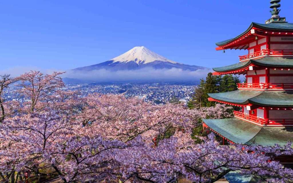 Best time to visit japan